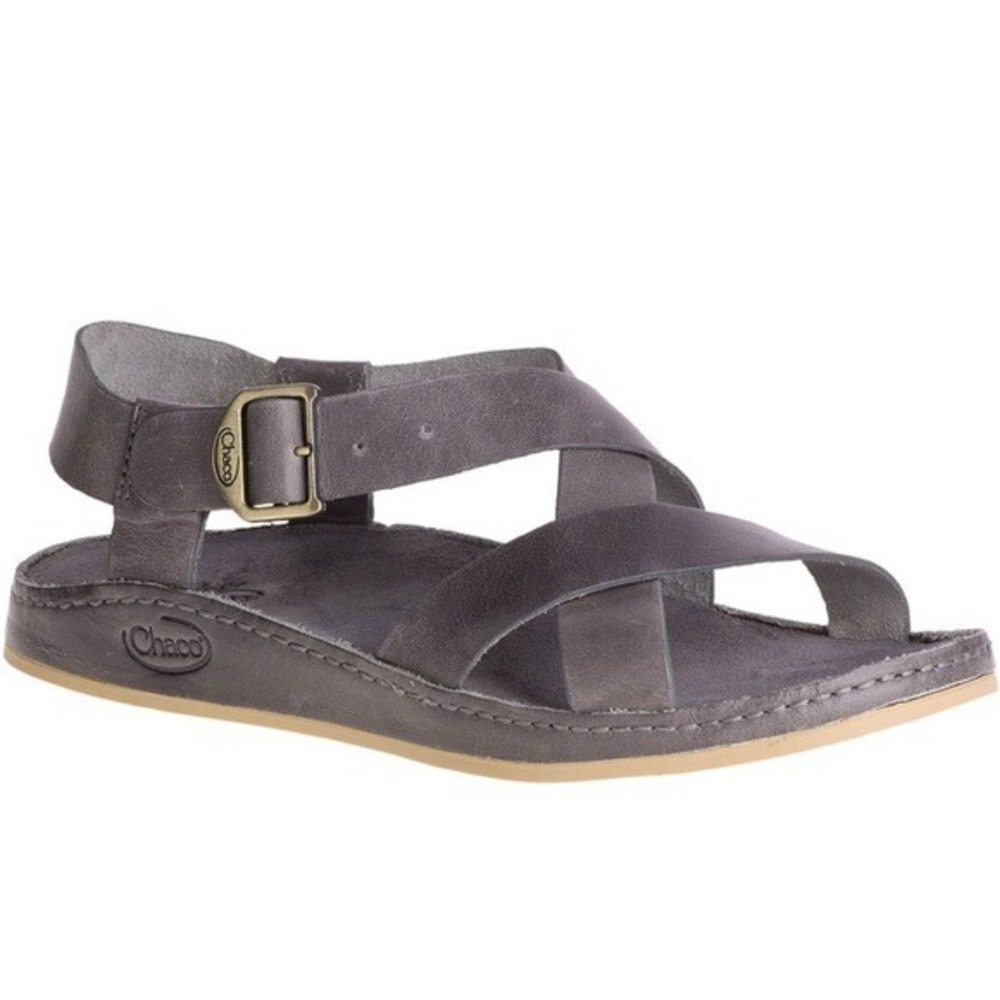 Chaco Wayfarer‎ Sandals, Gray Leather